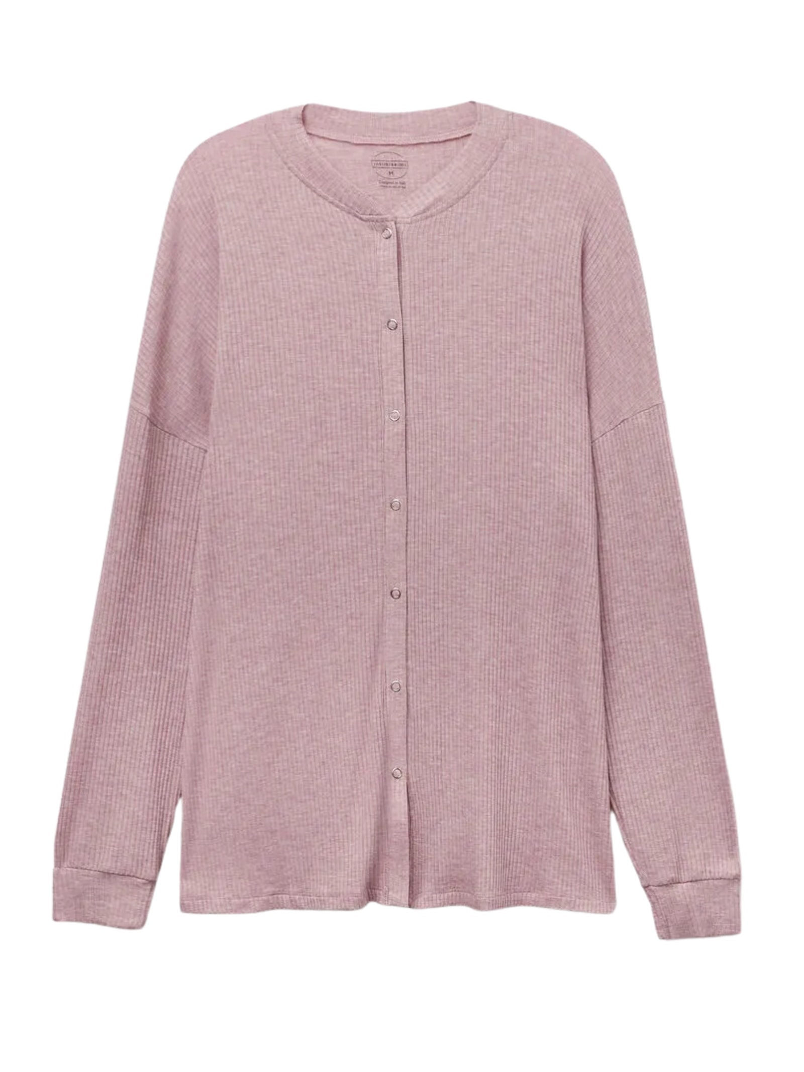 Camisa De Manga Comprida Em Modal Chic Comfort Rosa Intimissimi