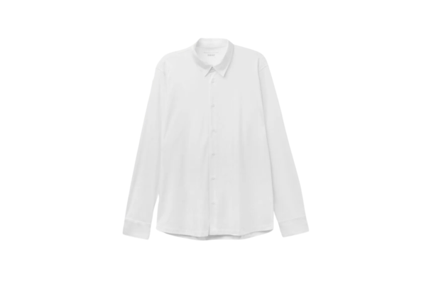 Camisa Em Algodão Premium - Branco