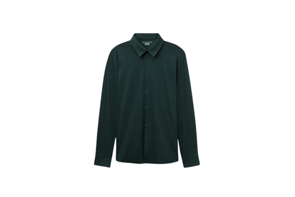 Camisa Em Algodão Premium - Verde