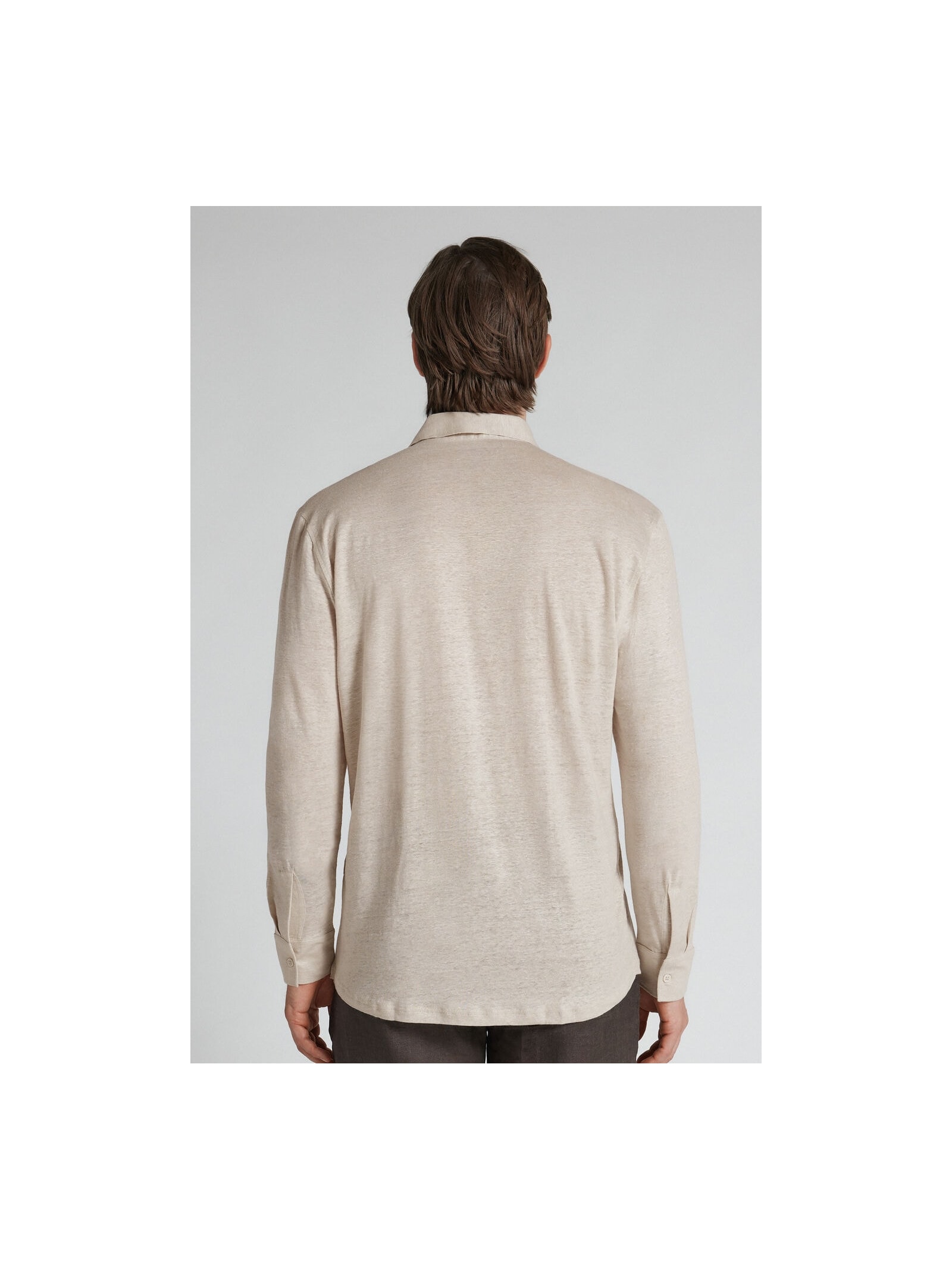 Camisa Em Linho Bege Intimissimi