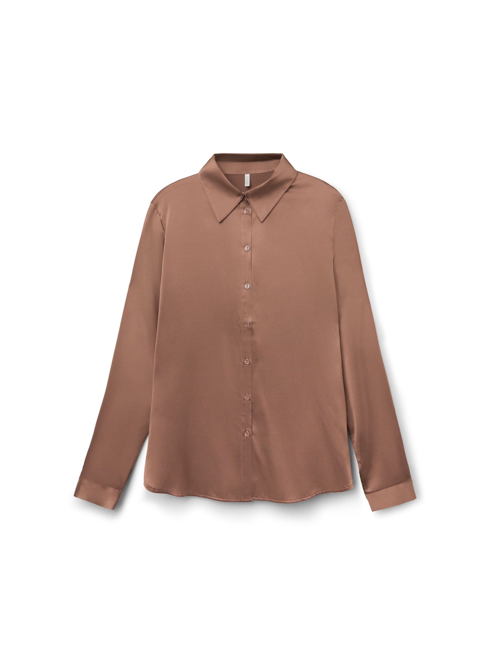 Camisa Em Seda Marrom Intimissimi