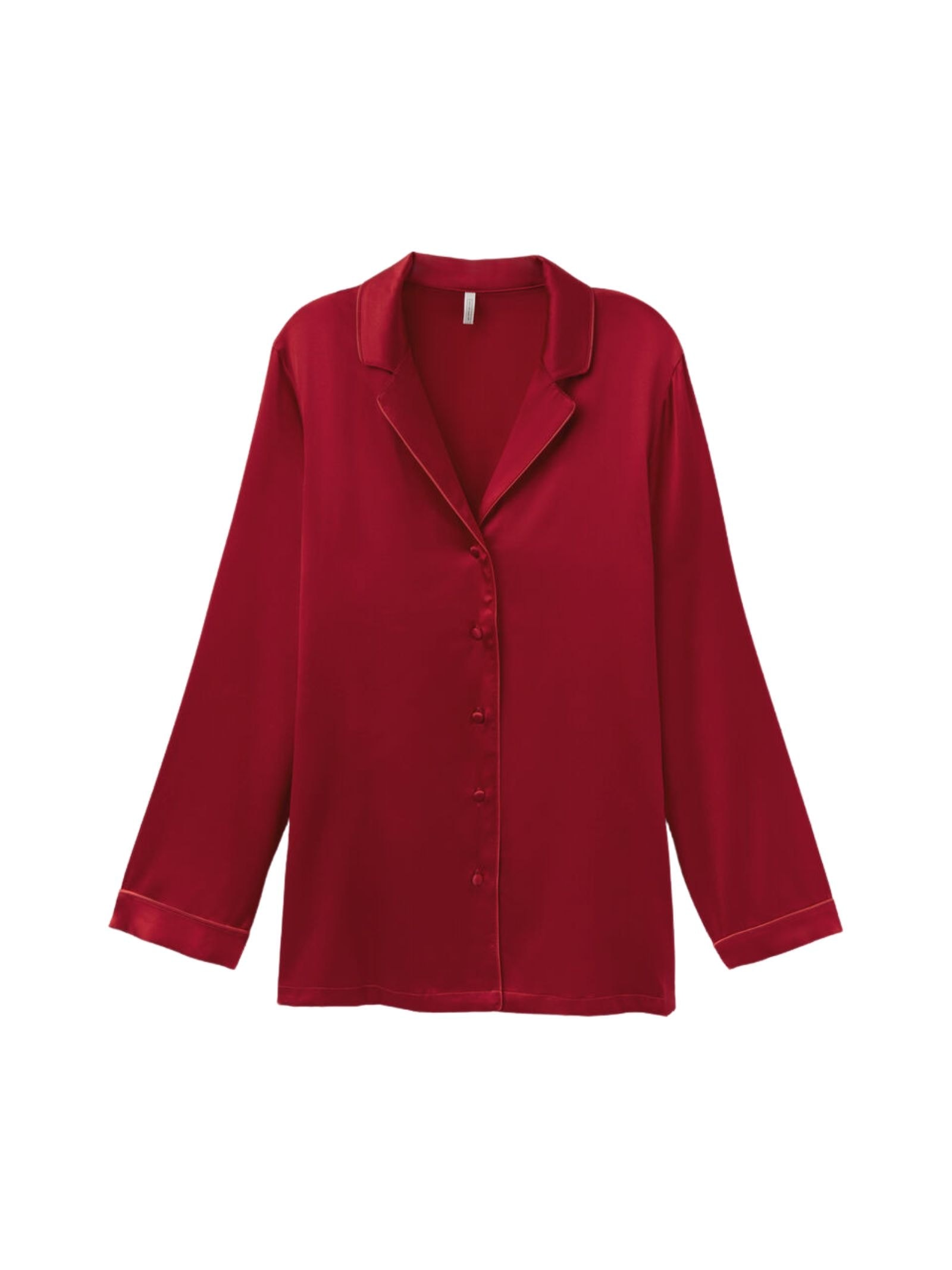 Camisa Em Seda Vermelho Intimissimi