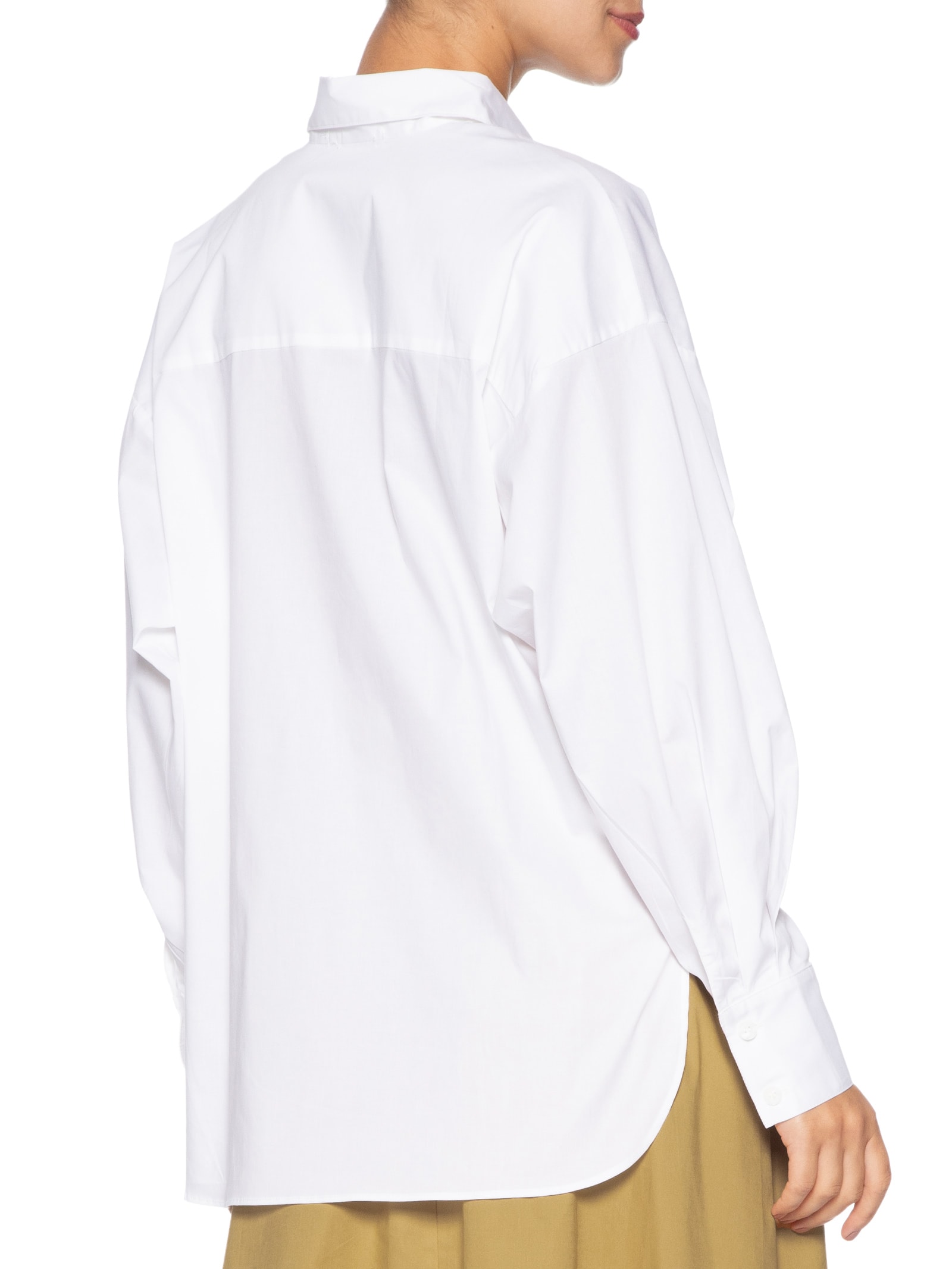 Camisa Feminina Alongada Branco '2Essential