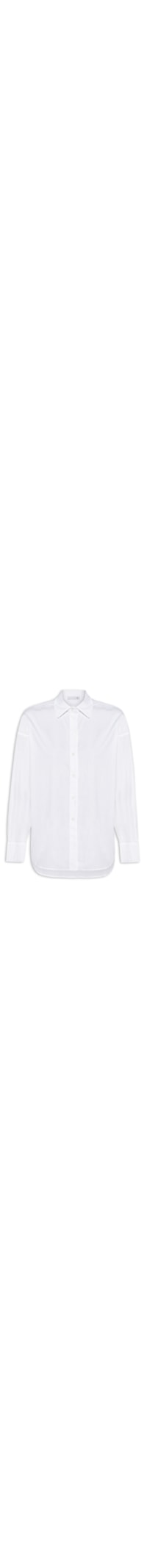 Camisa Feminina Alongada - Branco