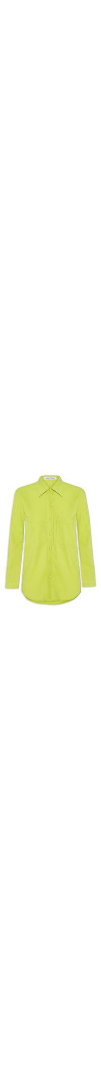 Camisa Feminina Alongada Com Top - Verde