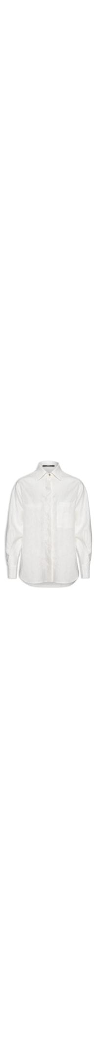 Camisa Feminina Ampla De Linho - Branco