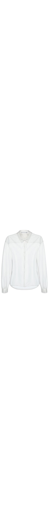 Camisa Feminina Ampla - Off White