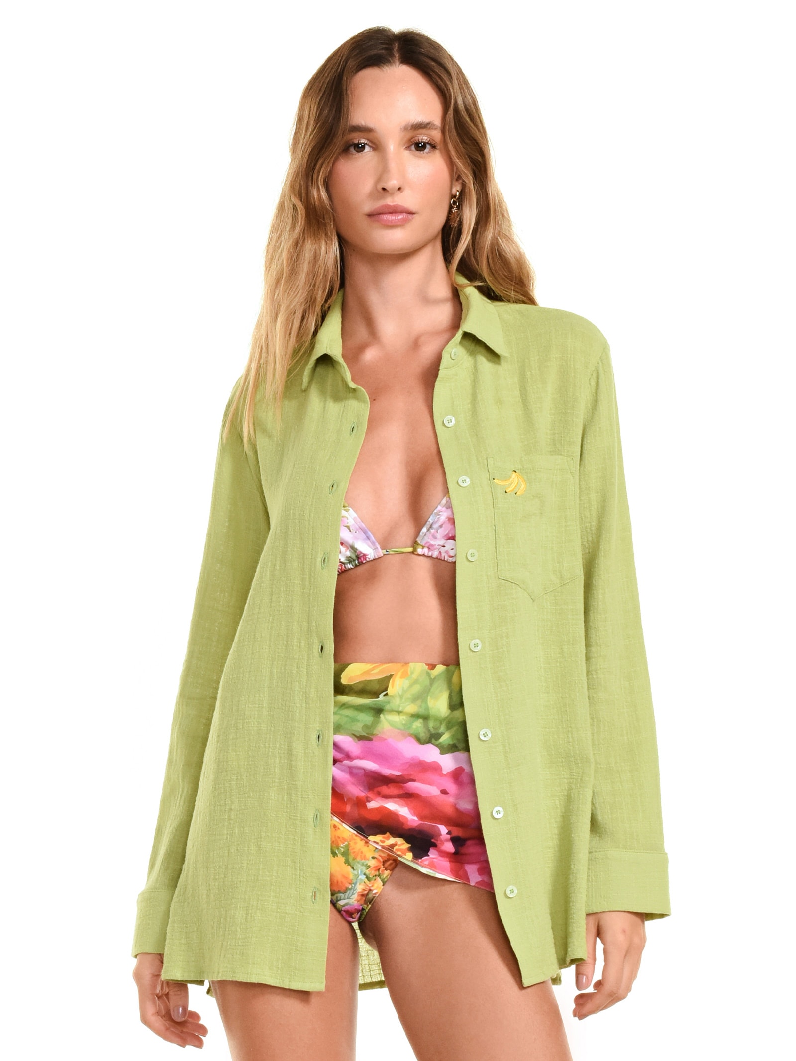 Camisa Feminina Angel Verde Triya