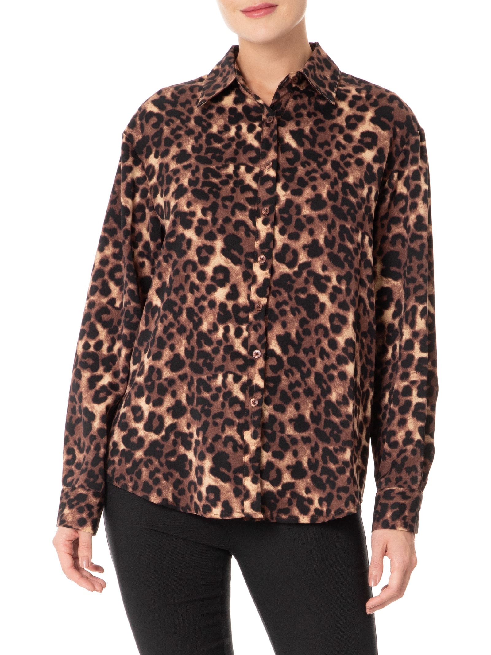 Camisa Feminina Animal Print  Market 33
