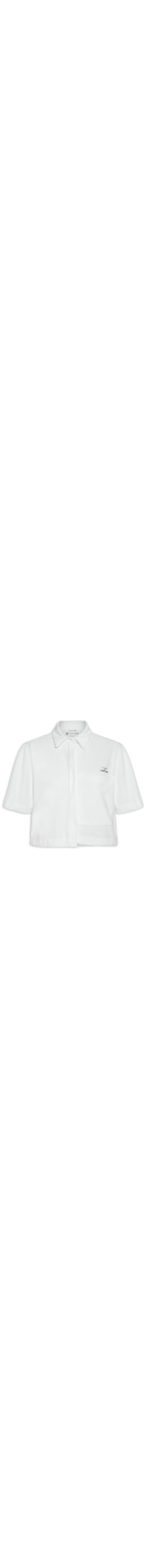 Camisa Feminina Atoalhada - Branco