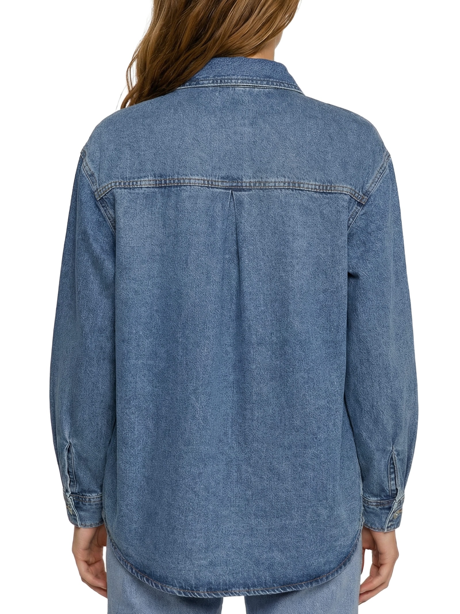 Camisa Feminina Azul Hering