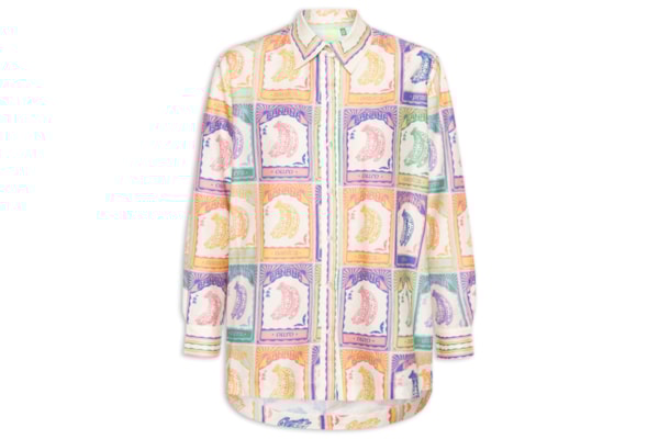 Camisa Feminina Banana Selo - Bege