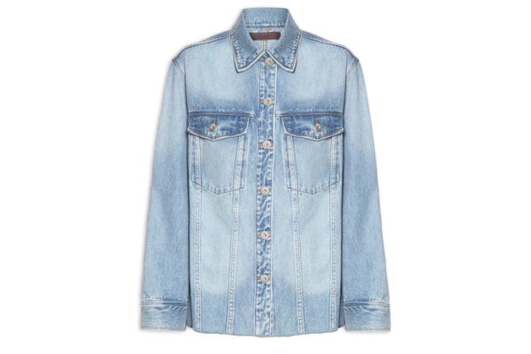 Camisa Feminina Barra A Fio - Azul