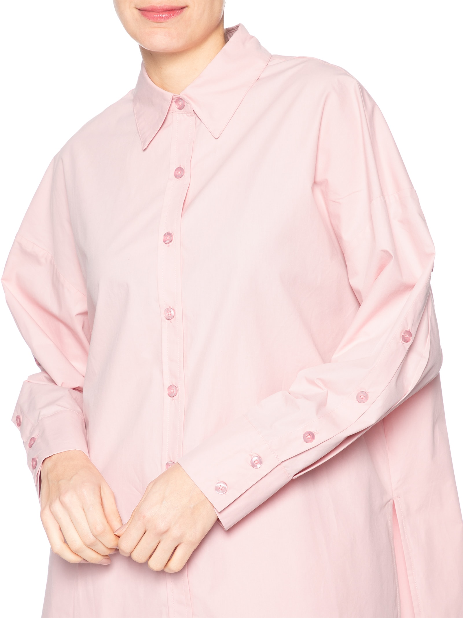 Camisa Feminina Basic Rosa Animale Jeans