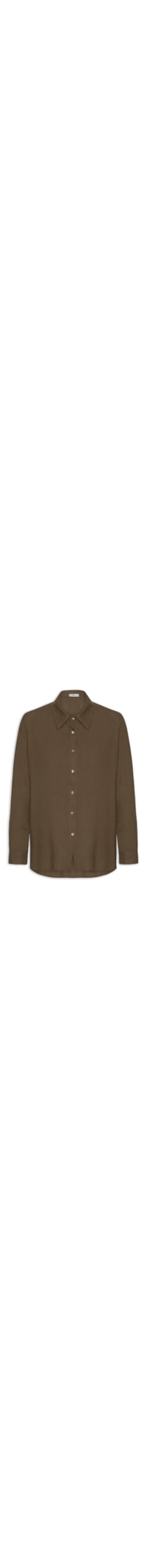 Camisa Feminina Básica - Marrom
