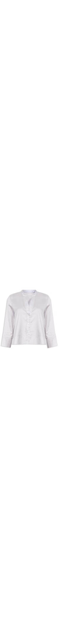 Camisa Feminina Bata - Cinza