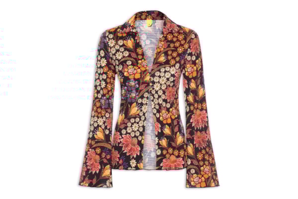 Camisa Feminina Botões Lili - Preto