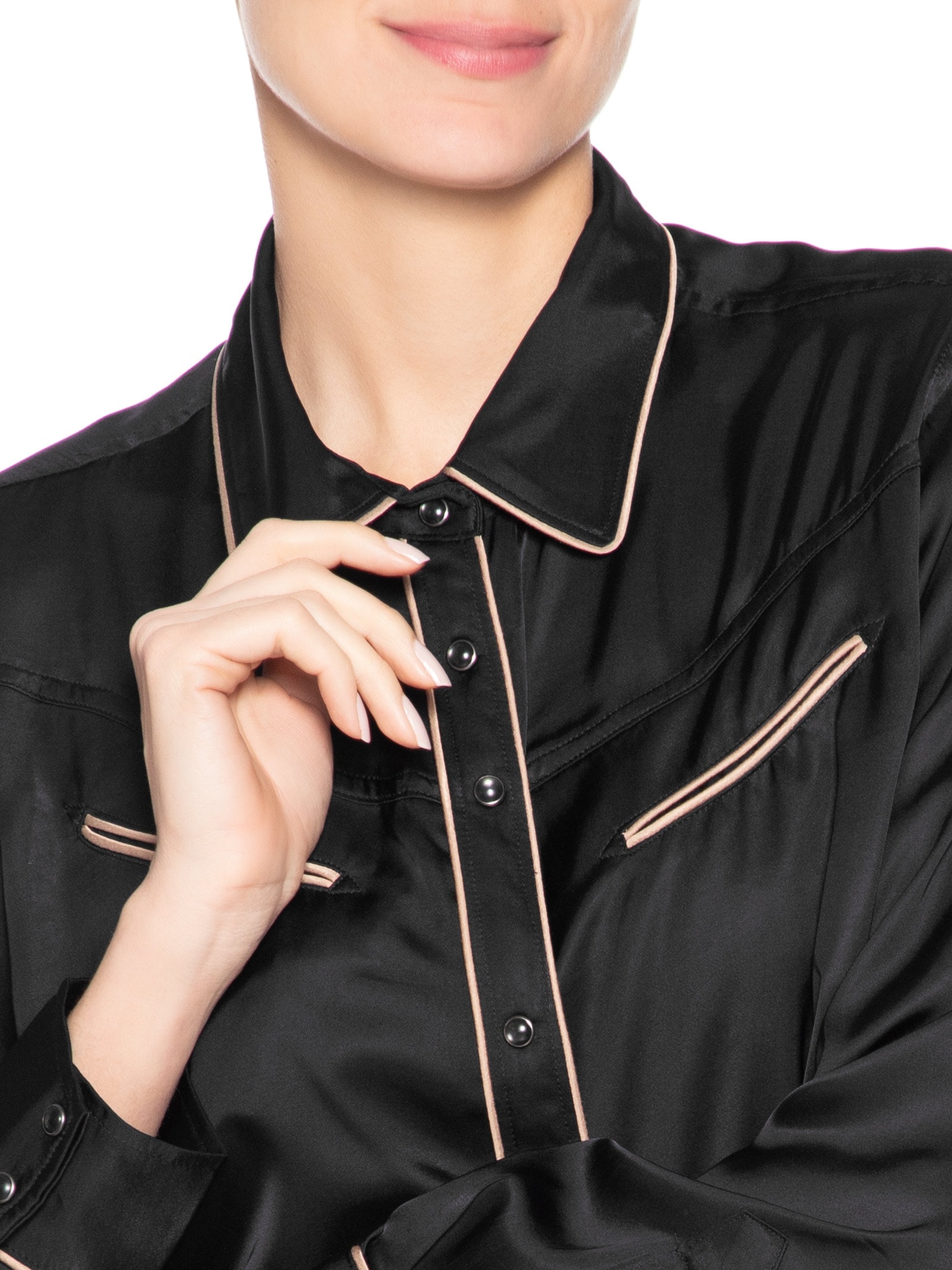 Camisa Feminina Bradie Archival Shirt Preto Levi's