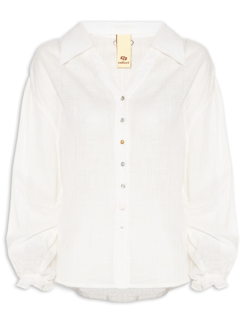 Camisa – Branco, Colcci