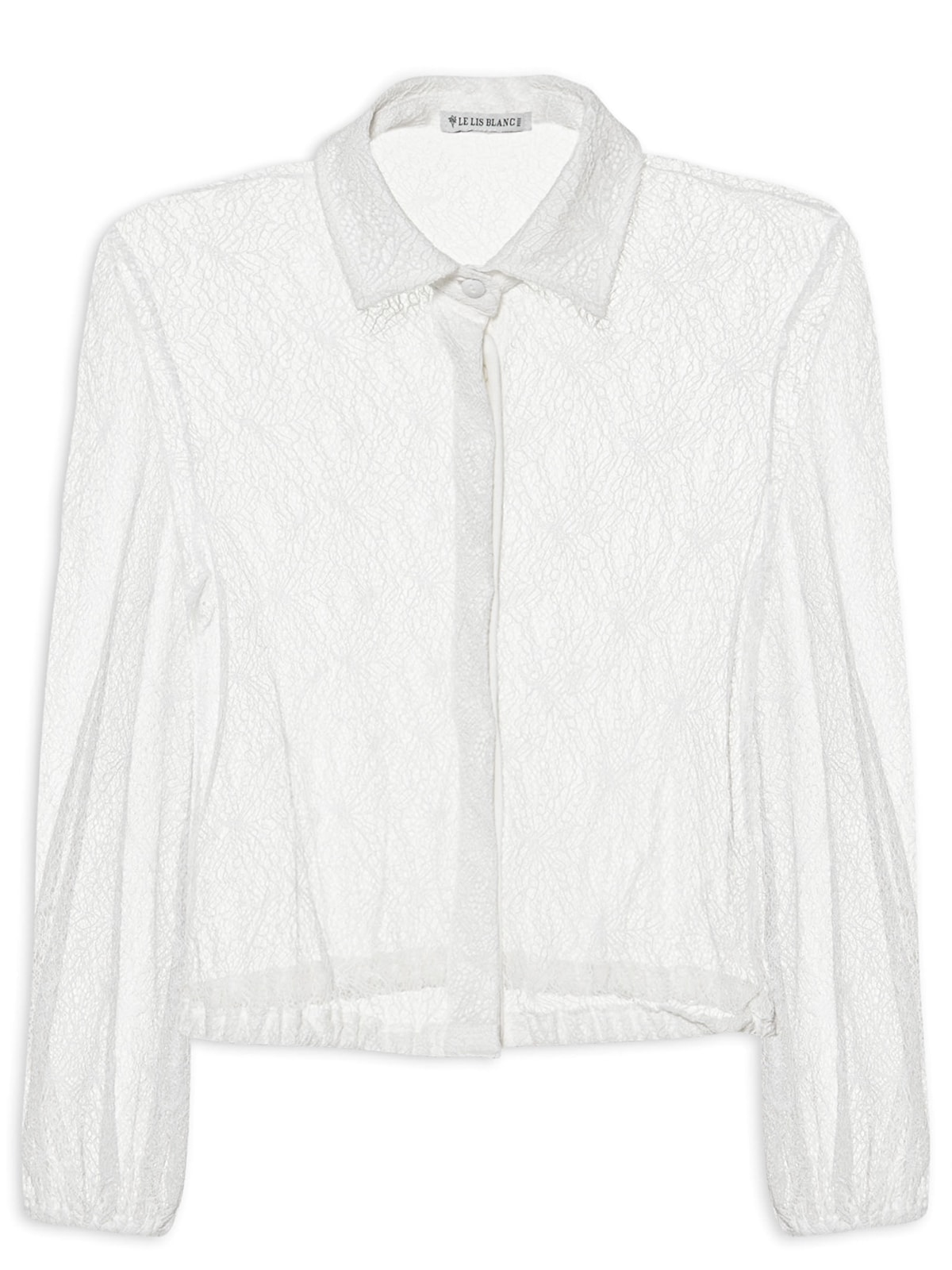 Vista 2 Camisa Feminina Brooke - Off White NATURAIS NATURAIS