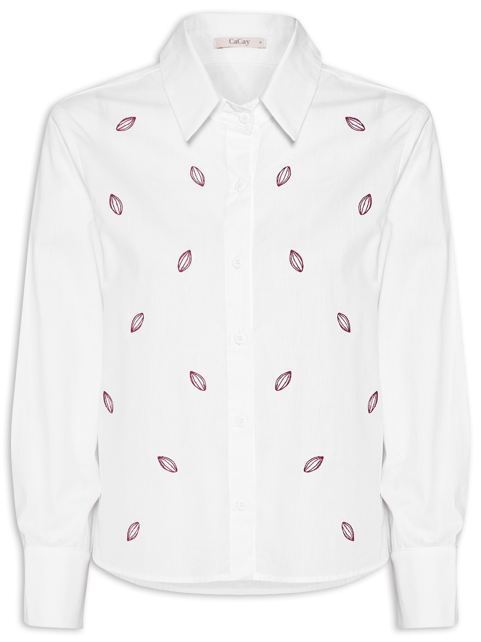 Camisa Feminina Cacao Branco Cacay