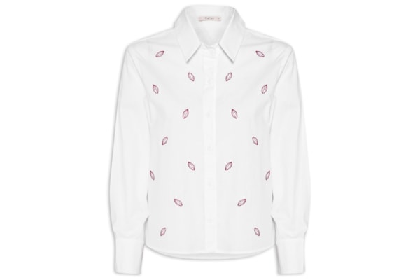 Camisa Feminina Cacao - Branco