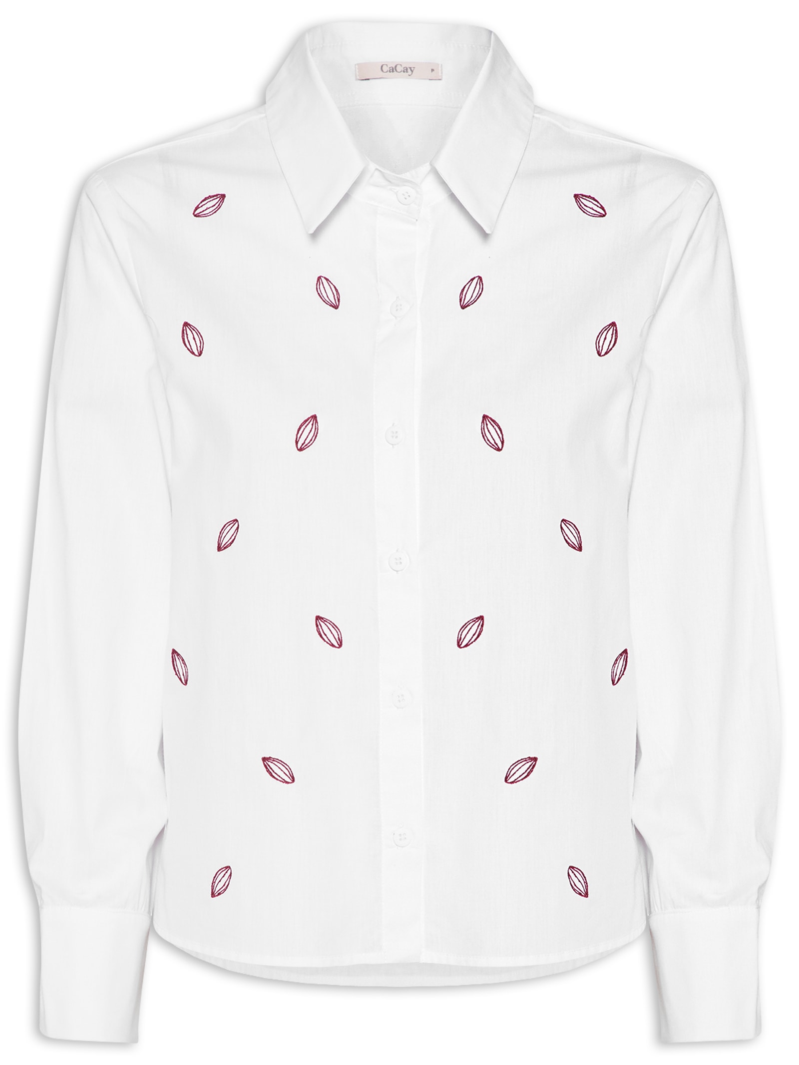 Camisa Feminina Cacao Branco Cacay