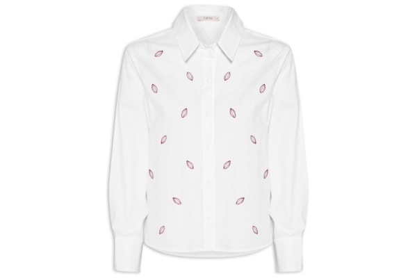 Camisa Feminina Cacao - Branco