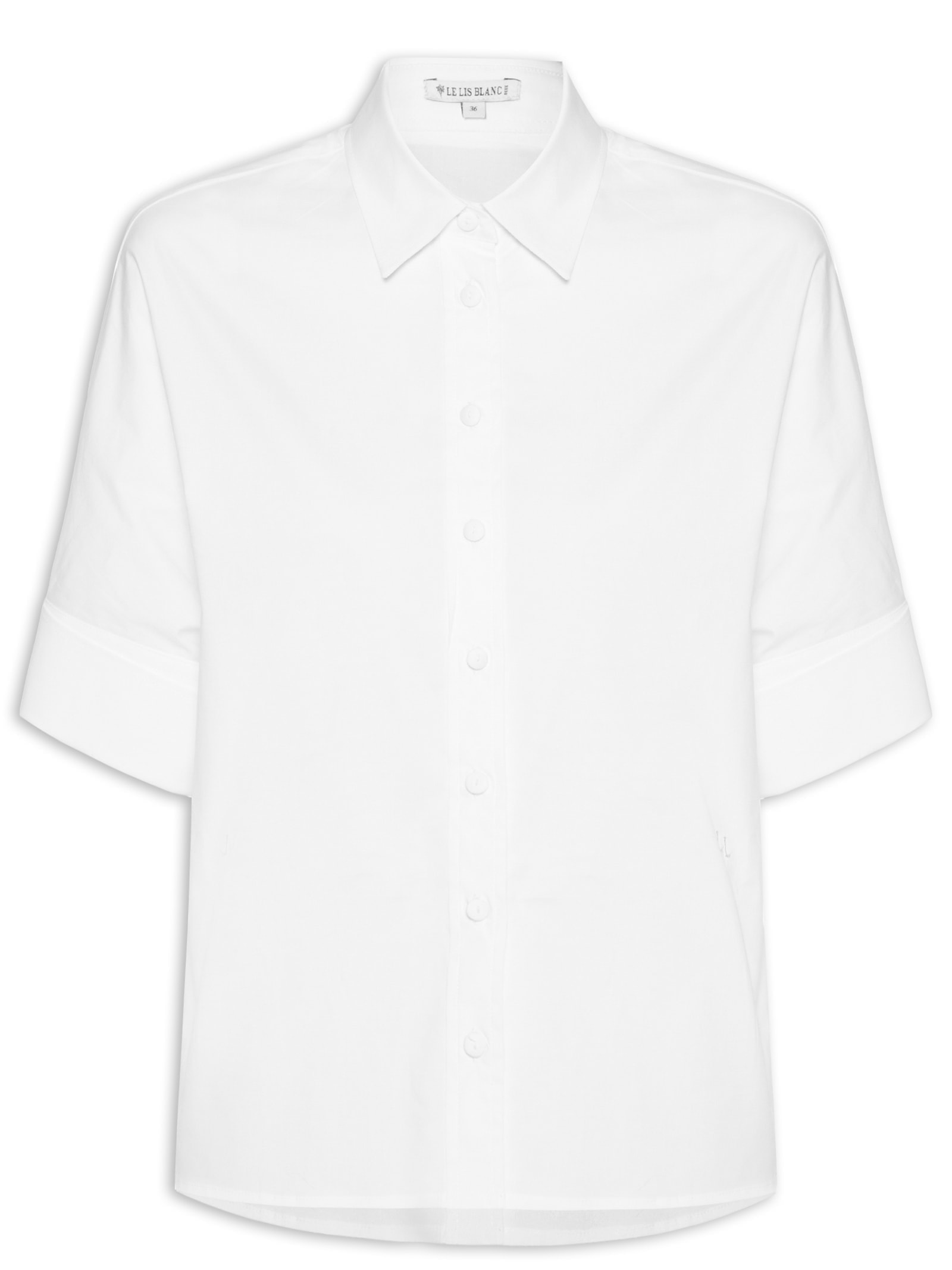 Camisa Feminina Camile Branco Le Lis