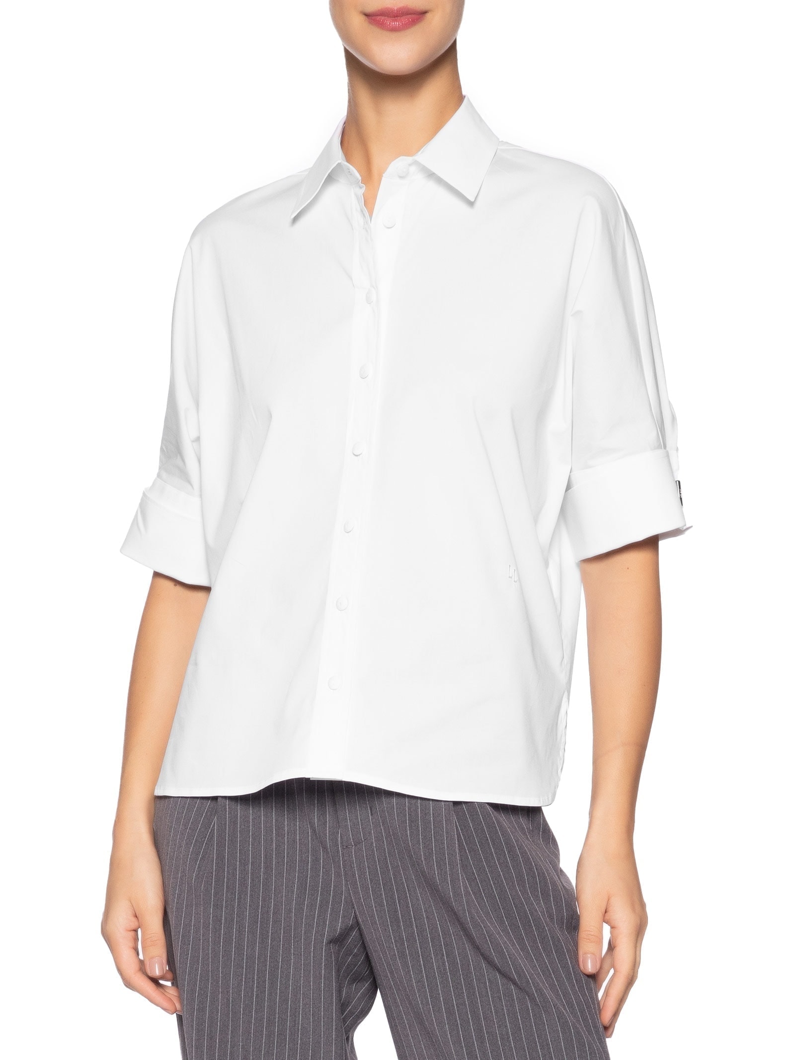 Camisa Feminina Camile Branco Le Lis