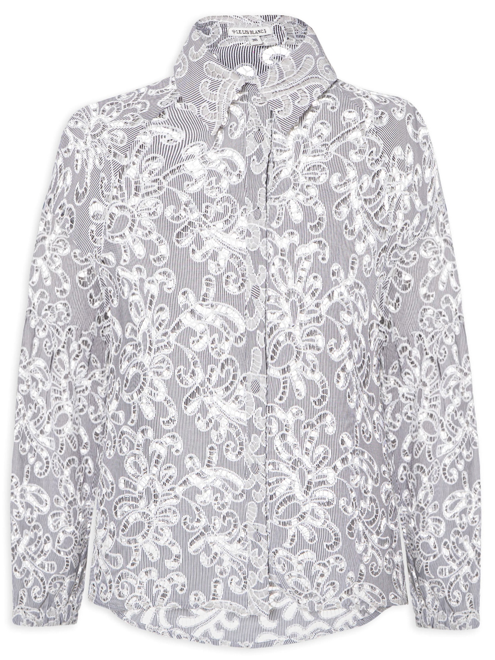 Camisa Feminina Carolaine Branco Le Lis