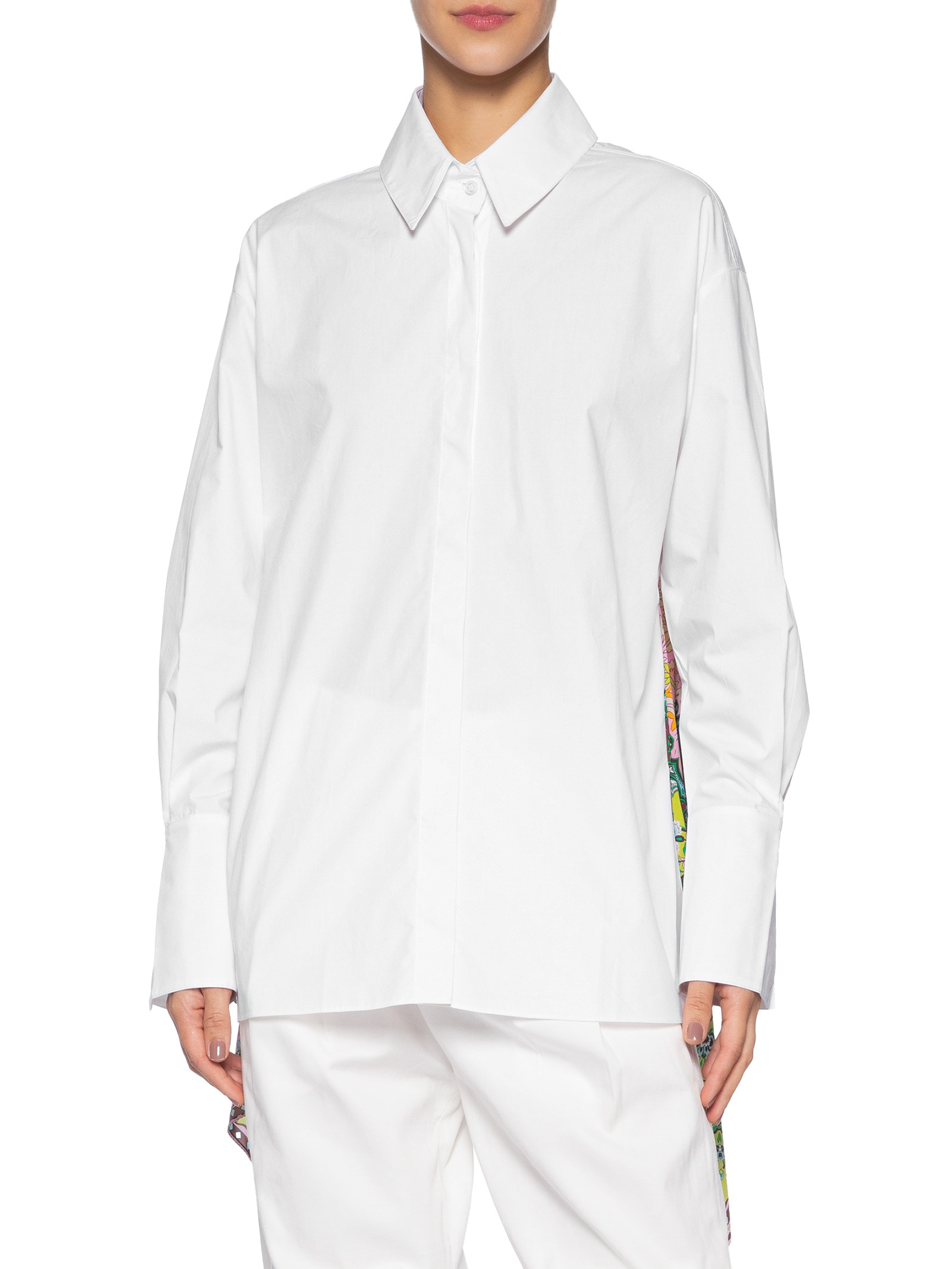 Camisa Feminina Costas De Lenço Branco Animale