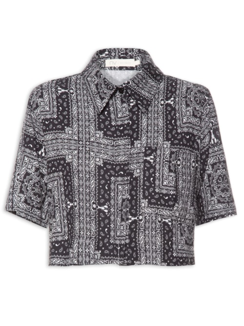 Camisa Feminina Creta – Preto