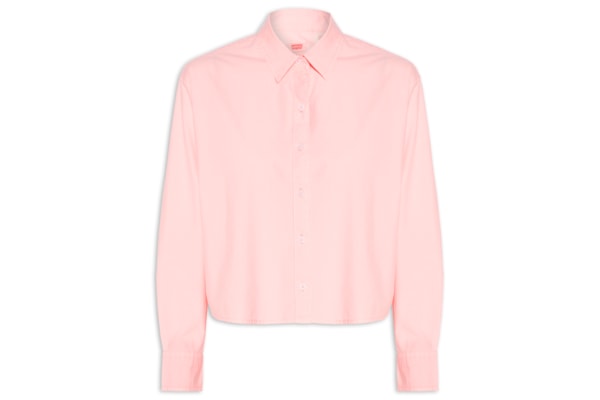 Camisa Feminina Cropped Harlie - Rosa