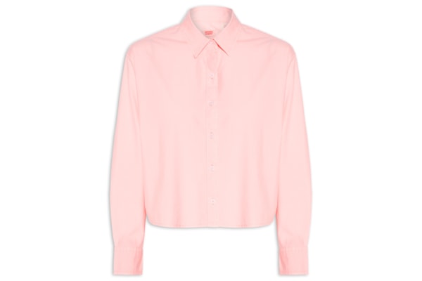 Camisa Feminina Cropped Harlie - Rosa