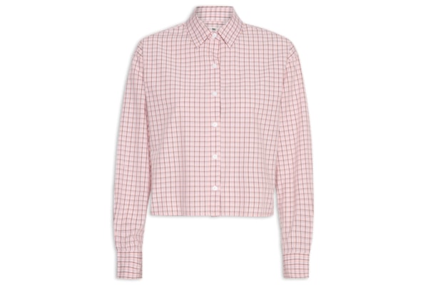 Camisa Feminina Cropped Harlie - Vermelho
