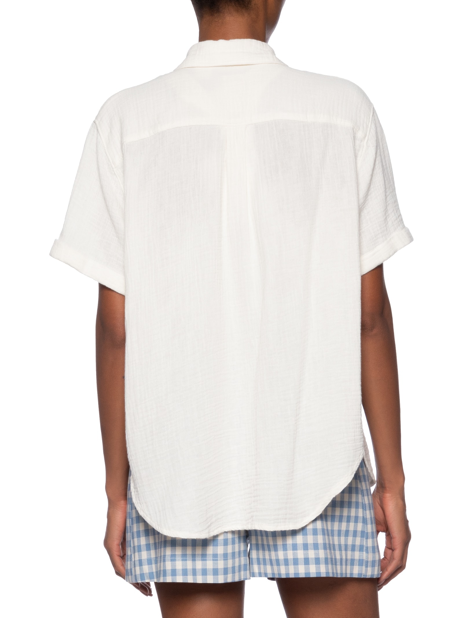 Camisa Feminina Darlene Short Sleeve Branco Levi's