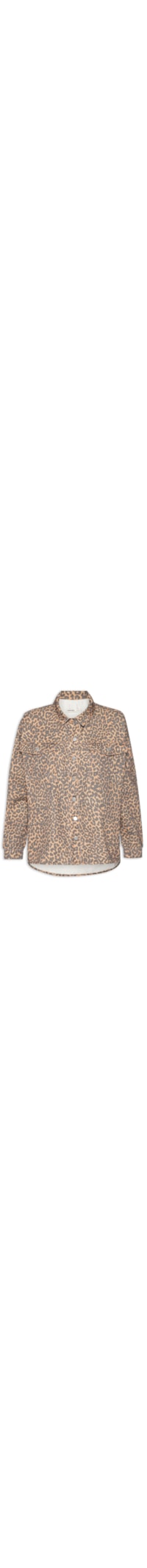 Camisa Feminina De Sarja - Animal Print