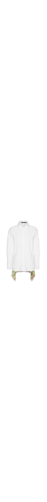 Camisa Feminina De Tricoline Costas De Lenço - Branco