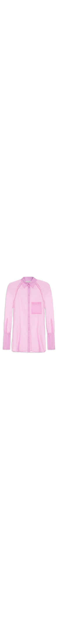 Camisa Feminina De Voil Raglan - Rosa