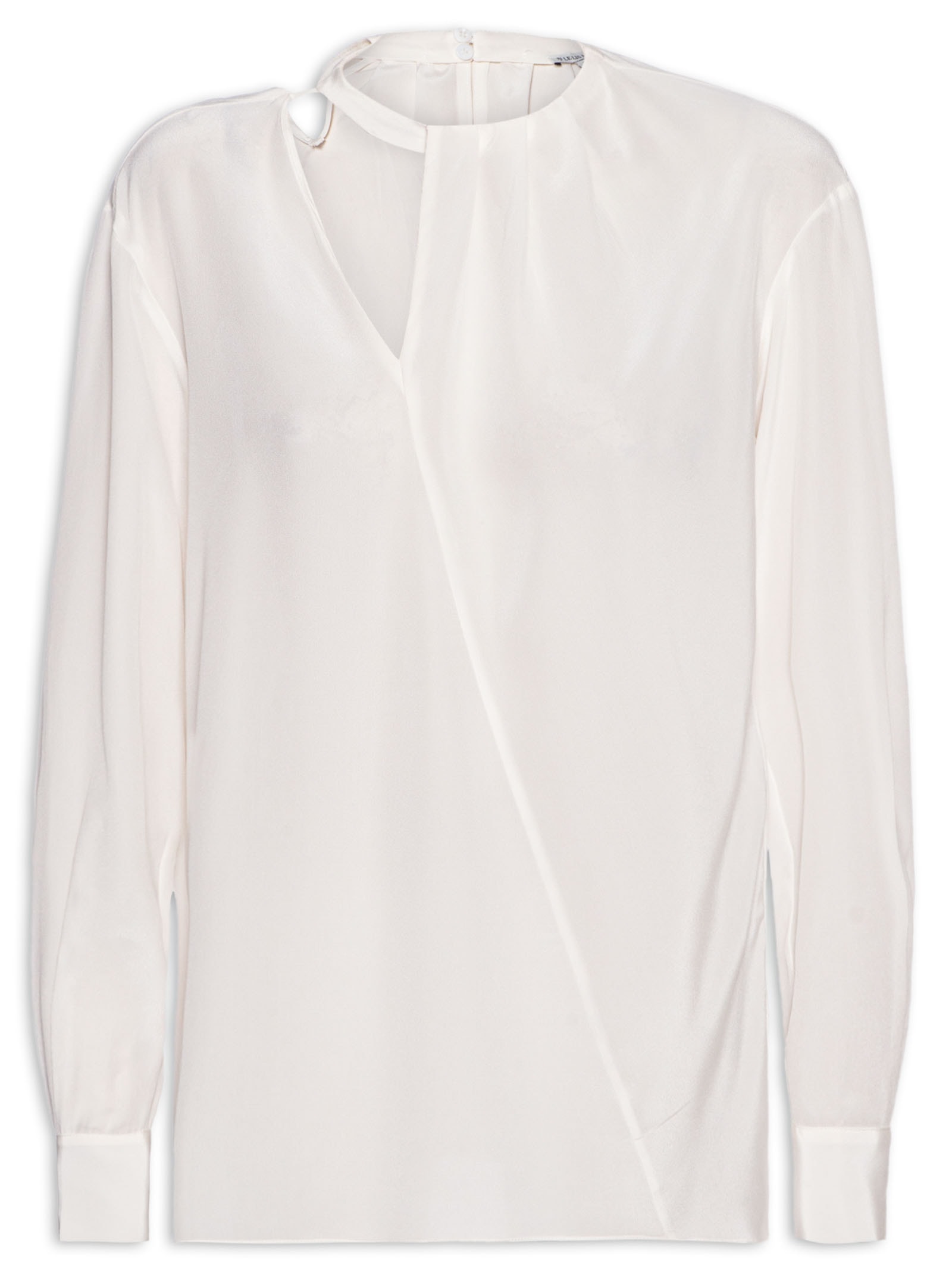 Camisa Feminina Duda Seda  Branco Le Lis