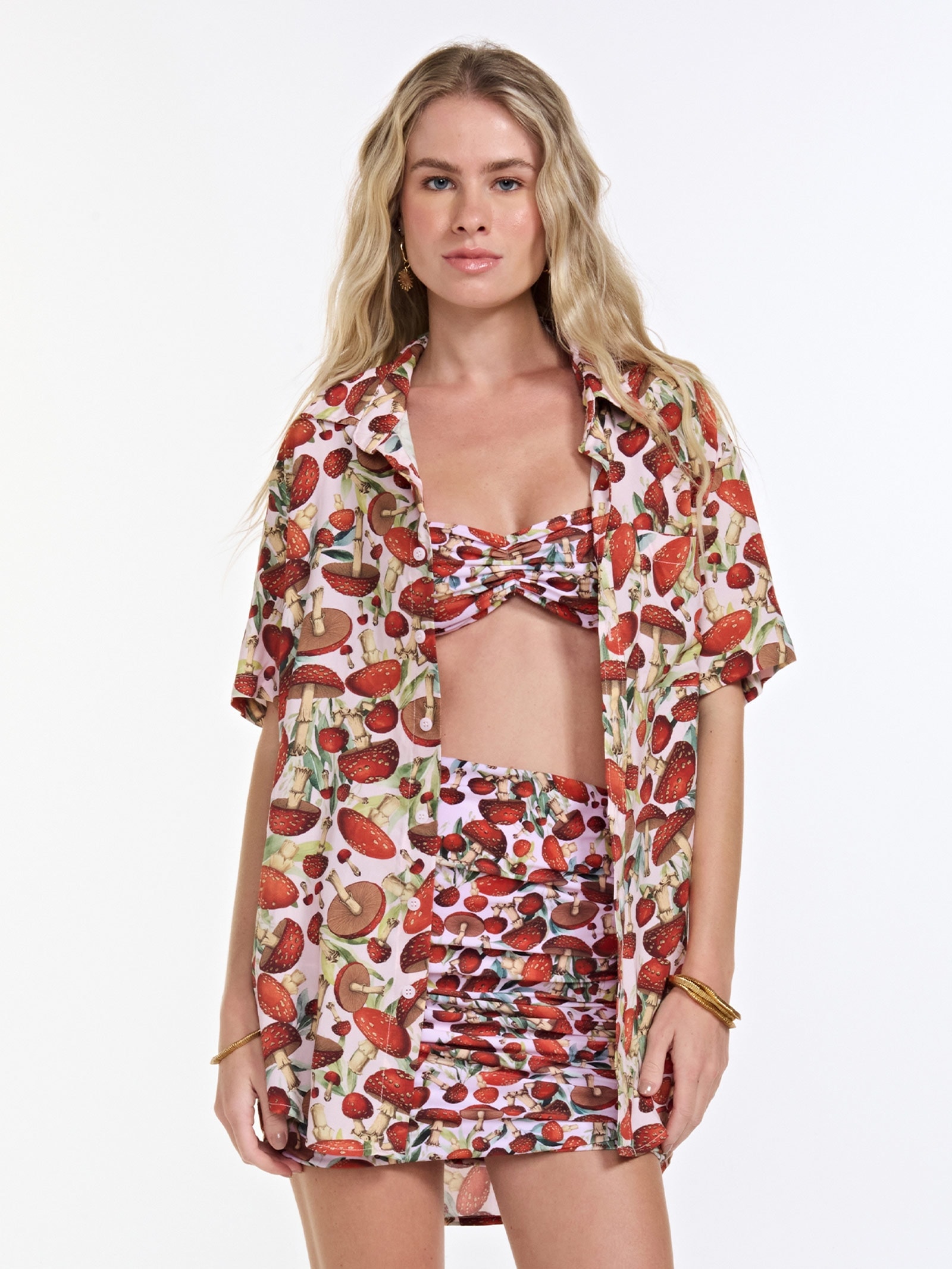 Camisa Feminina Edu Rosa Triya