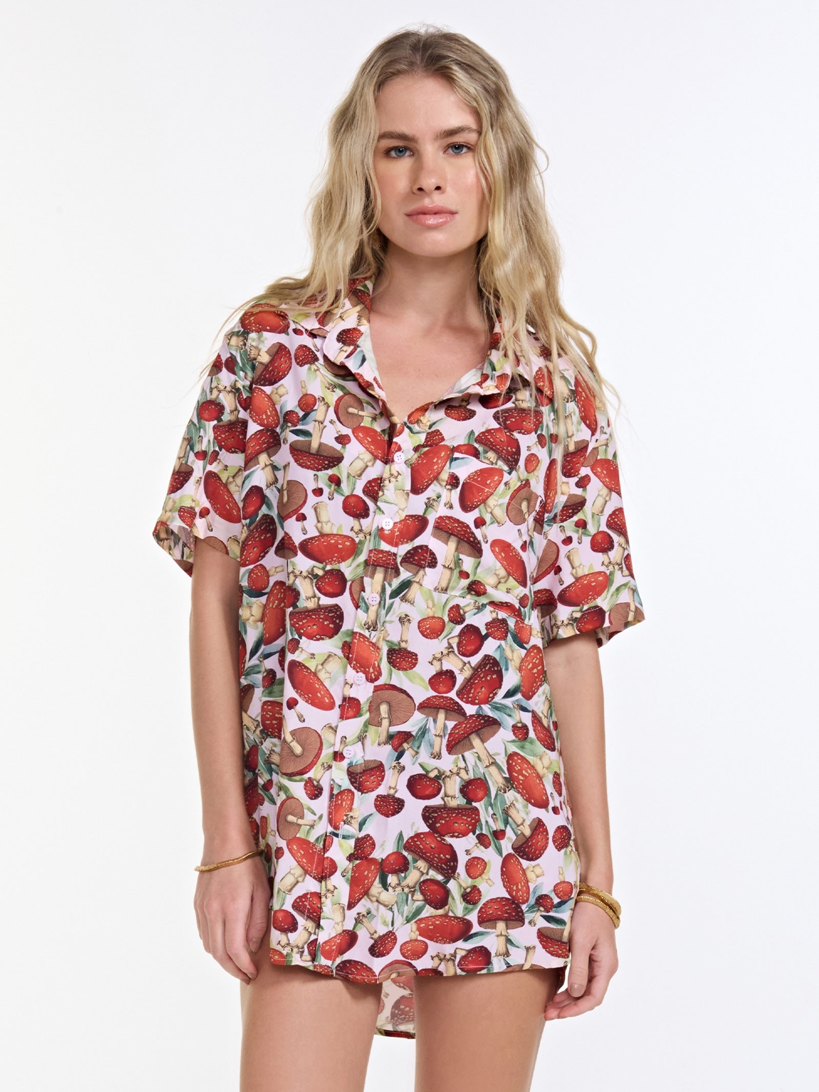 Camisa Feminina Edu Rosa Triya