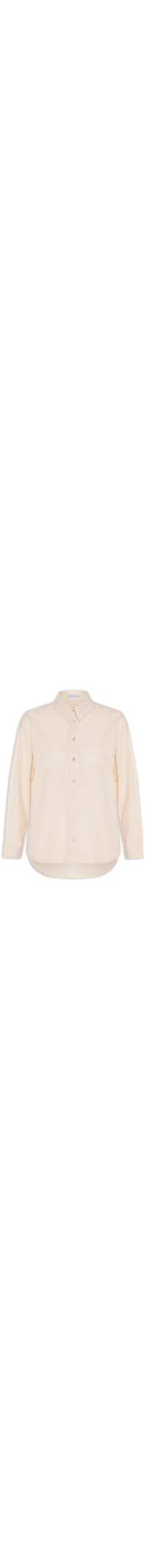 Camisa Feminina Em Algodão - Bege