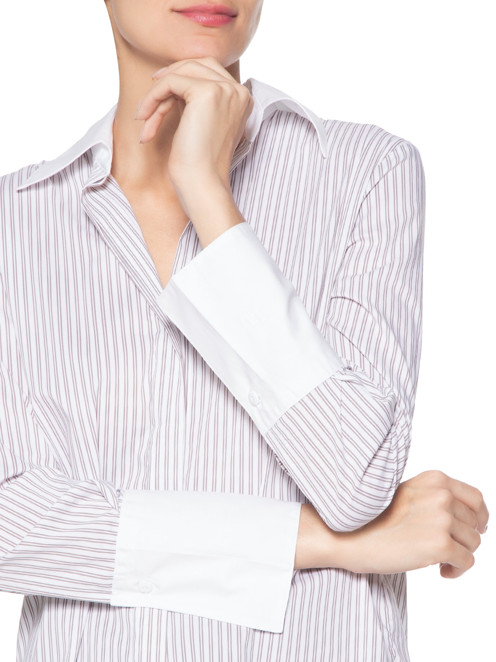 Camisa Feminina Emilia Marrom Le Lis