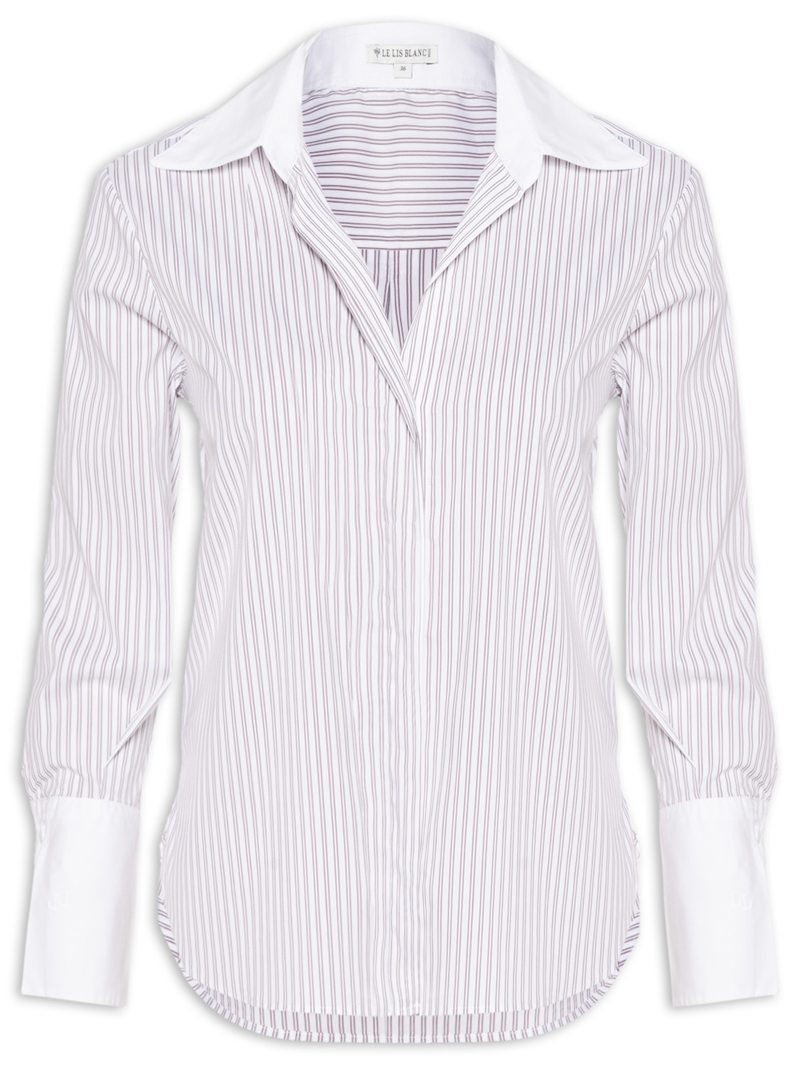 Camisa Feminina Emilia Marrom Le Lis