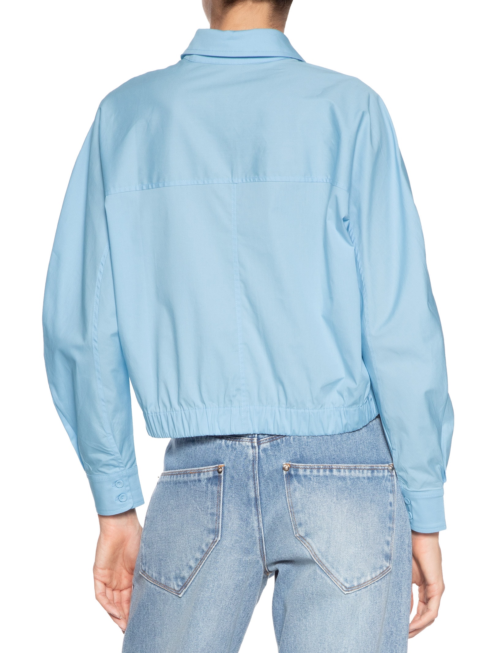 Camisa Feminina Esmeralda Azul Le Lis