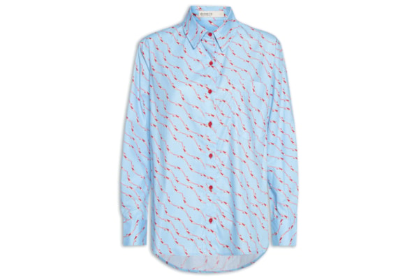 Camisa Feminina Estampa Nadadoras – Azul