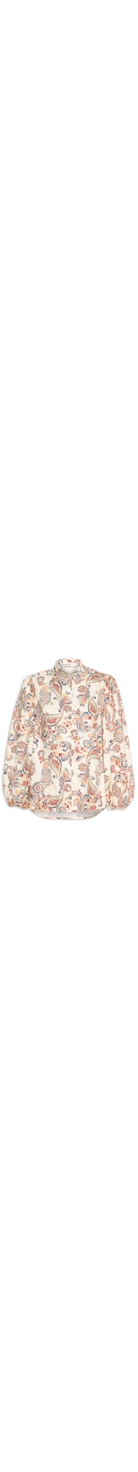 Camisa Feminina Estampa Verano – Bege