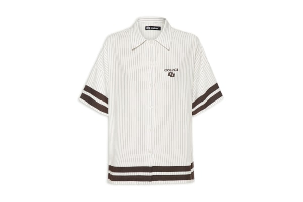 Camisa Feminina Estampada - Branco